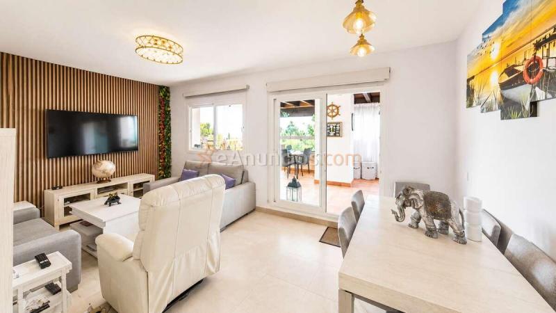 ático con espectacular terraza, vistas al mar y orientación sur en baviera golf