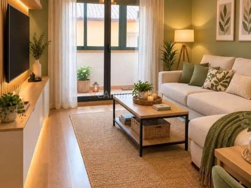 Entreplanta de 1 dormitorio con terraza cubierta, ascensor, garaje y trastero en Villarrapa
