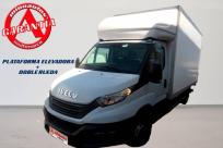 Iveco Daily CHASIS CABINA CARROZADO PAQUETERA CAMIÓN 3500 3.0D 160 CV CON PLATAFORMA ELEVADORA Y RUEDA GEMELA 