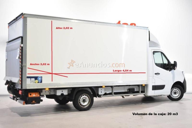 Renault Master CHASIS CABINA CARROZADO PAQUETERO CAMIÓN 3.5T 2.3 DCI 145 CV RWD CON PLATAFORMA ELEVADORA 