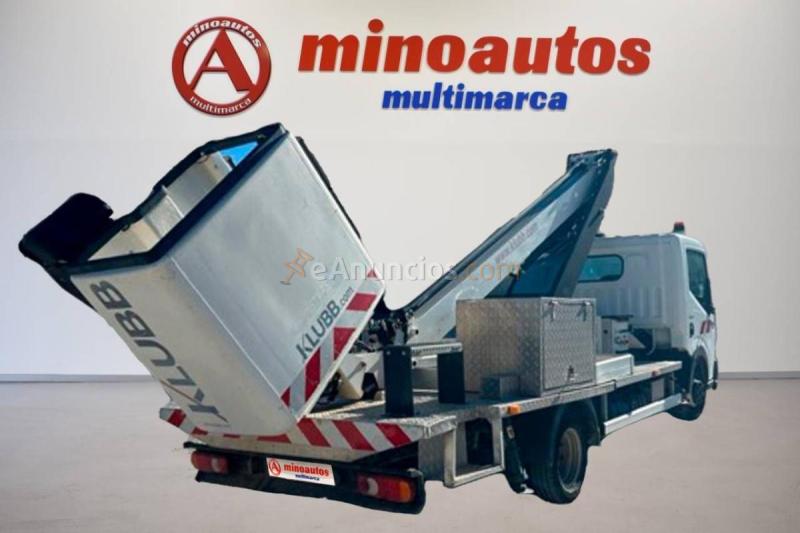 Renault Maxity CAMIÓN GRÚA TELESCÓPICA CON CESTA ELEVADORA ARTICULADA 3.5T 3.0 130 CV 