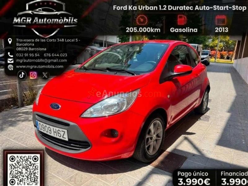 Ford Ka Urban 1.2 Duratec Auto-Start-Stop