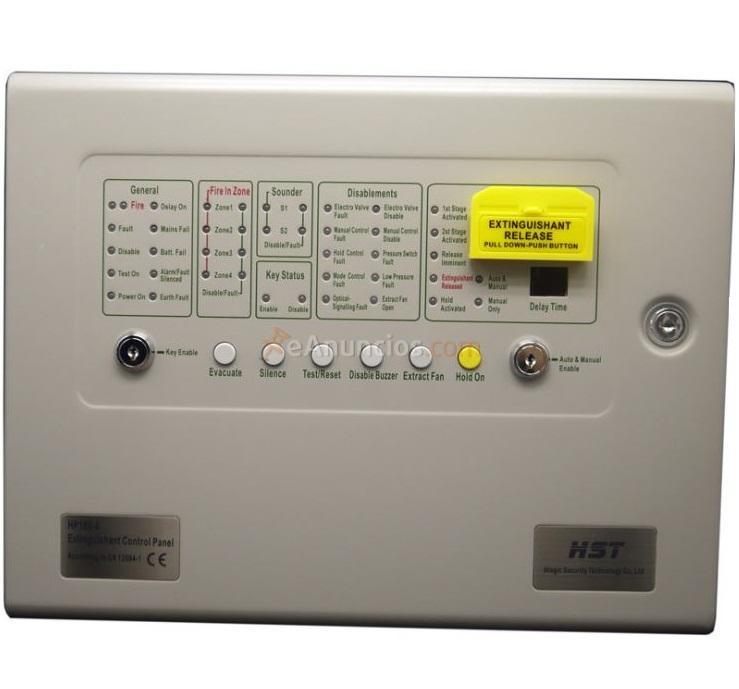 Fire Extinguishant Gas Release Security Controller