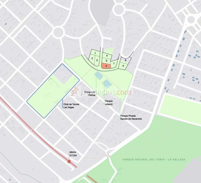 Parcela Venta En L'Eliana Urb. La Pinada
