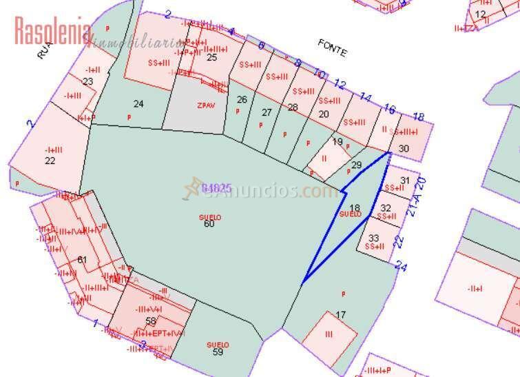Venta de Suelo Urbanizable Residencial en Rúa PAMPLONA N 2 Santiago de Compostela