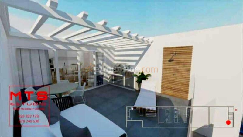 Apartamento de obra nueva con terraza y trastero en El Puertillo, Arucas