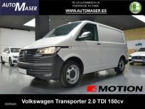 Volkswagen Transporter Furgon Batalla Corta TN 2.0 TDI BMT 4Motion 150 CV de 2020 con 180.000 Km por 18.350 EUR. en Madrid