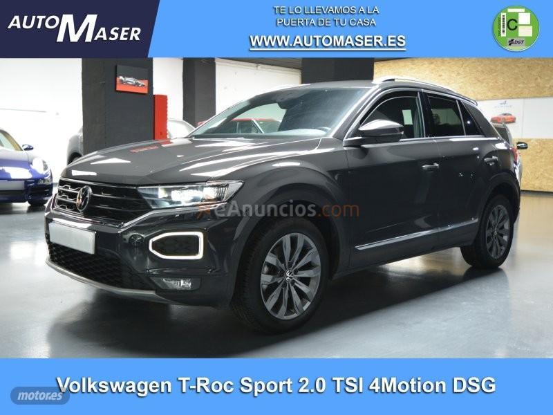 Volkswagen T-Roc Sport 2.0 TSI 4Motion 140 kW (190 CV) DSG de 2021 con 50.800 Km por 29.400 EUR. en Madrid
