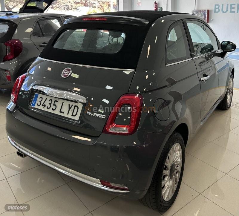 Fiat 500 1.0 70 CV HYBRID de 2022 con 76.219 Km por 11.600 EUR. en Tenerife