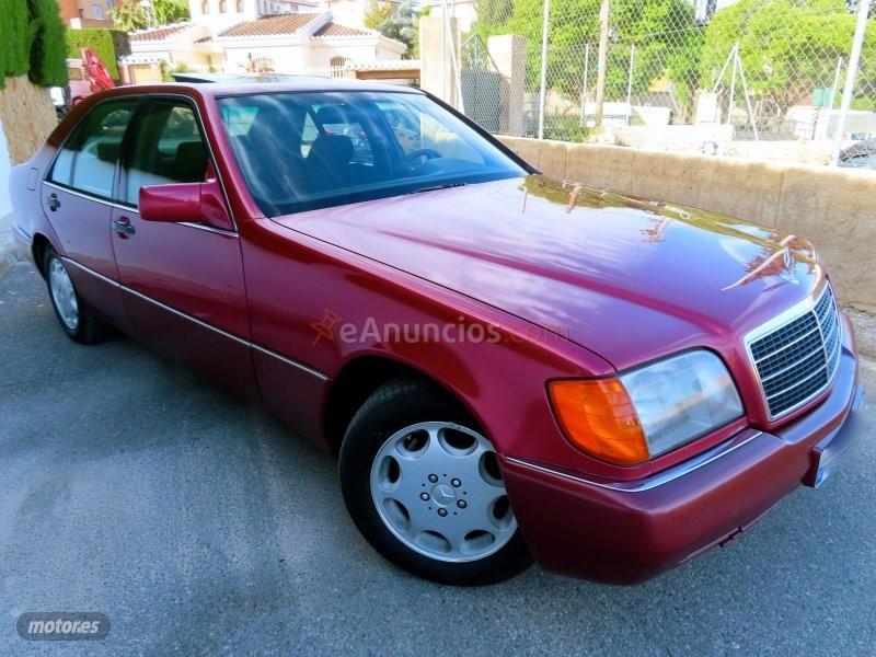 Mercedes Clase S W140 300-SE 1.700KM TECHO ELECTRICO-KLIMATIZADOR-BE de 1991 con 1.700 Km por 38.000 EUR. en Granada