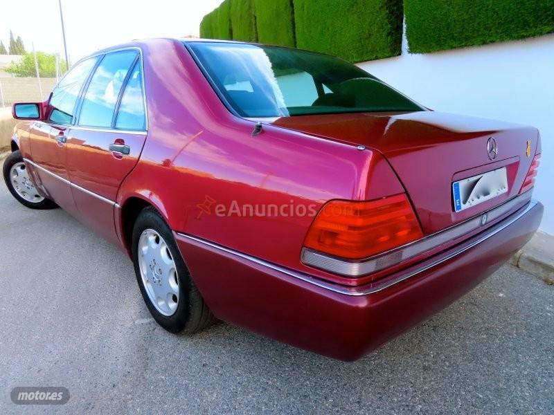 Mercedes Clase S W140 300-SE 1.700KM TECHO ELECTRICO-KLIMATIZADOR-BE de 1991 con 1.700 Km por 38.000 EUR. en Granada