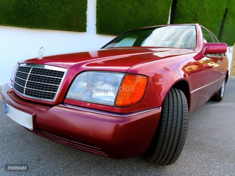 Mercedes Clase S W140 300-SE 1.700KM TECHO ELECTRICO-KLIMATIZADOR-BE de 1991 con 1.700 Km por 38.000 EUR. en Granada