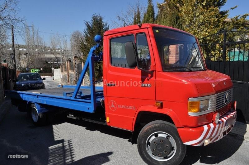 Mercedes Transporter 811d grua portacochex3 piel-perfecta de 1988 con 67.000 Km por 28.900 EUR. en Granada