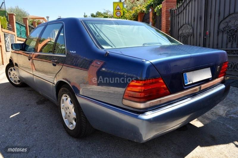 Mercedes Clase S S 420 L AUT 280CV V8 PIEL-XENON-NAV-TECHO-KLIMA de 1993 con 181.000 Km por 12.700 EUR. en Granada