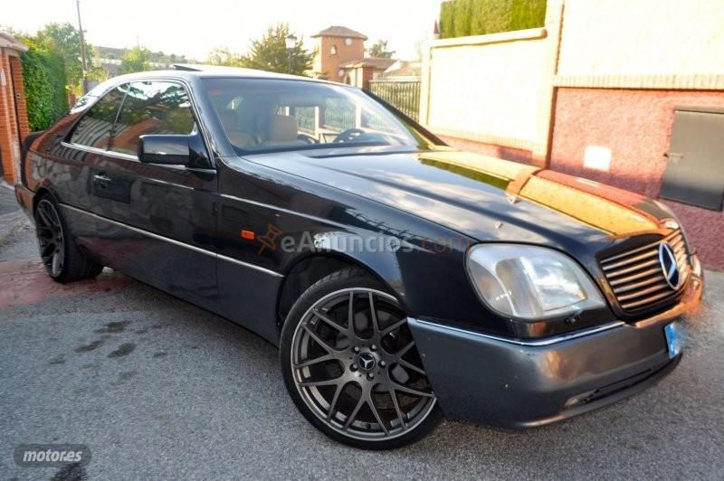 Mercedes Clase S s 500 coupe piel beige-navi-xenon-techo bose-full de 1993 con 47.000 Km por 22.700 EUR. en Granada