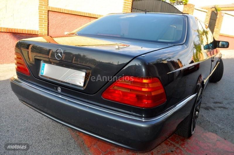 Mercedes Clase S s 500 coupe piel beige-navi-xenon-techo bose-full de 1993 con 47.000 Km por 22.700 EUR. en Granada