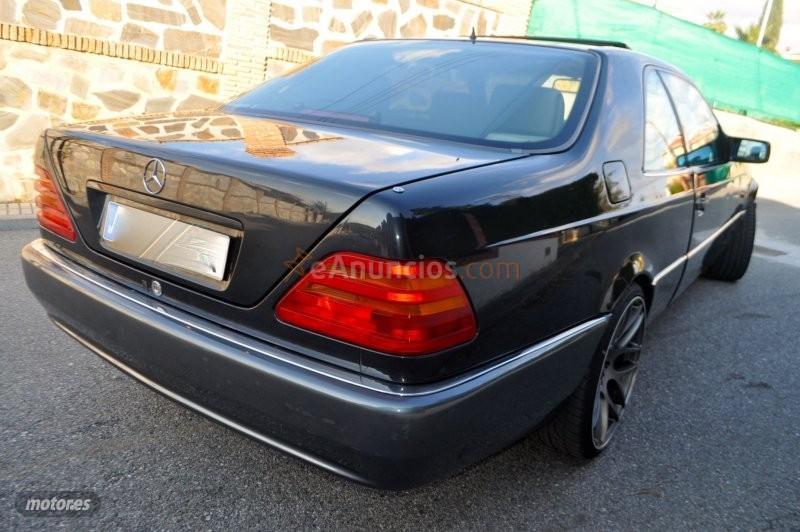 Mercedes Clase S s 500 coupe piel beige-navi-xenon-techo bose-full de 1993 con 47.000 Km por 22.700 EUR. en Granada