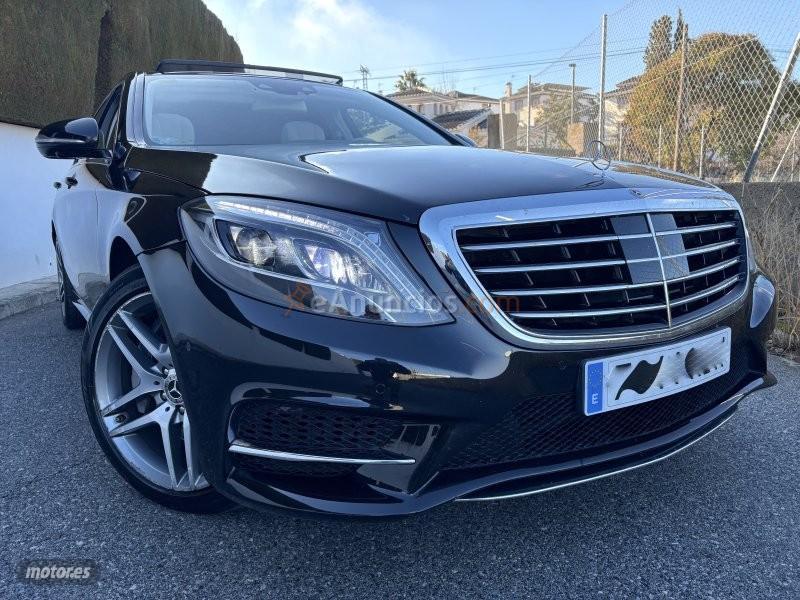 Mercedes Clase S 350D AMG PANORAMICO-PIEL-MULTIBEAM-NAVI COMAND-NACIONAL de 2018 con 197.000 Km por 34.900 EUR. en Granada