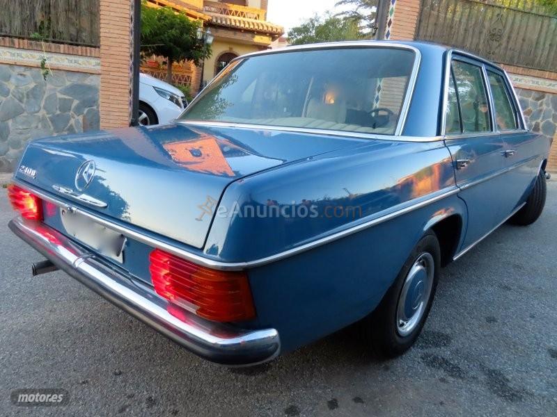 Mercedes 220 240d w115 -8 piel beige-como nuevo de 1977 con 100.000 Km por 19.900 EUR. en Granada