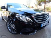Mercedes Clase C 220D AVANTGARDE-PIEL-BIXENON LEDS-PARKTRONIC-6VEL-FULL de 2018 con 70.000 Km por 23.700 EUR. en Granada