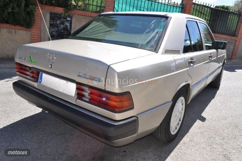 Mercedes 190 2.5 turbo diesel aut techo de 1990 con 199.000 Km por 10.700 EUR. en Granada