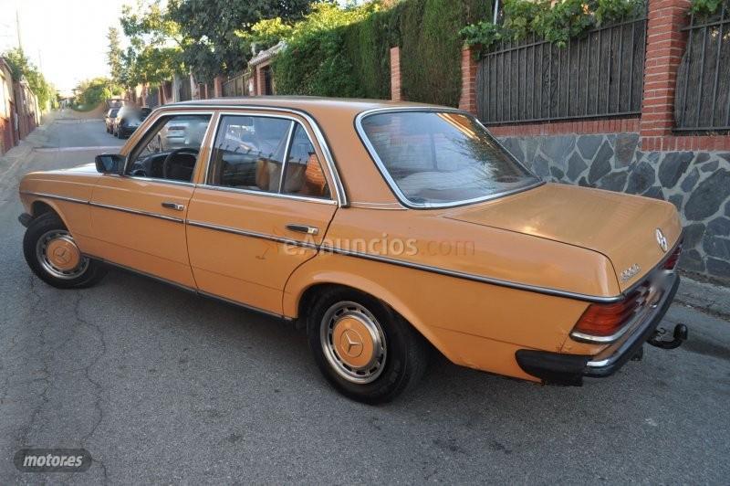 Mercedes 300 w 123 d piel naranja de 1979 con 126.000 Km por 9.500 EUR. en Granada
