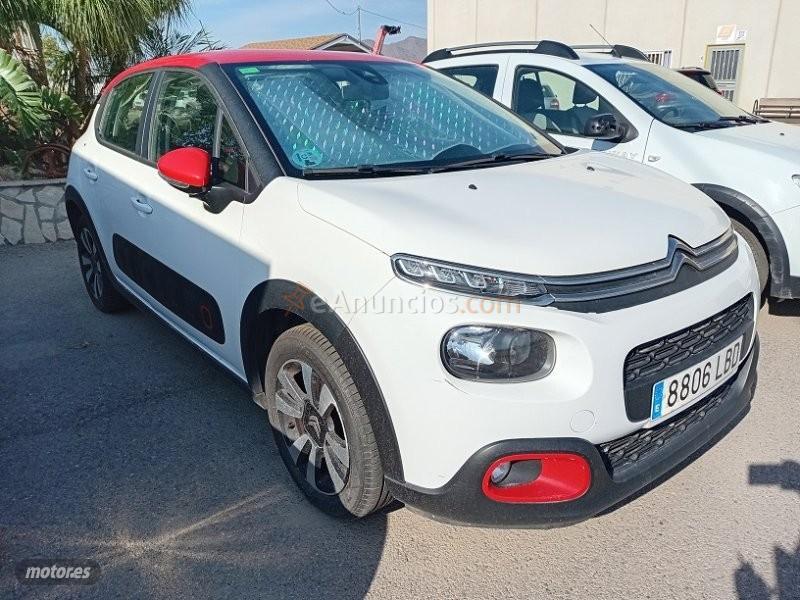 Citroen C3 1.2 PURE TECH 83 CV FEEL. de 2019 con 124.000 Km por 7.500 EUR. en Murcia