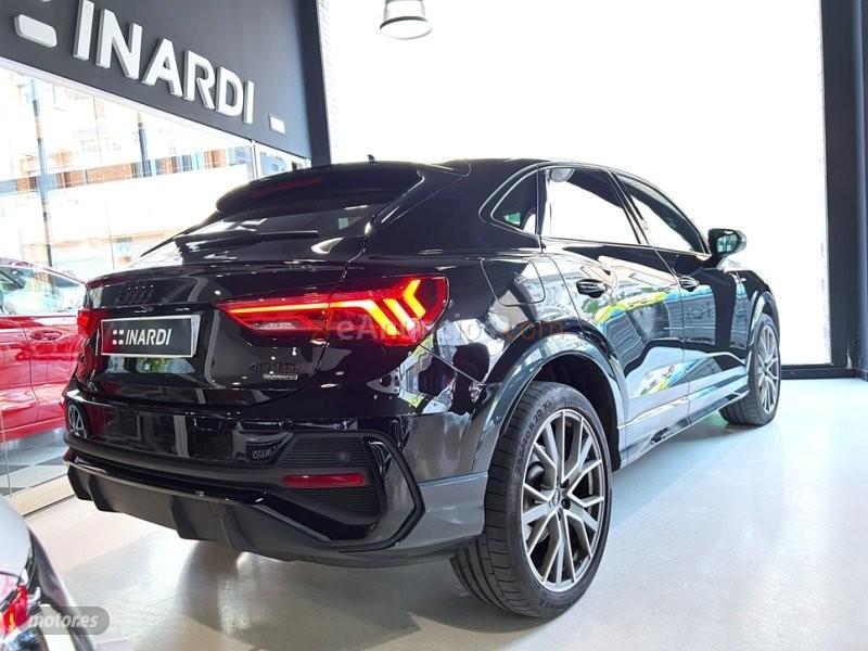 Audi Q3 Sportback Q3 SPB 40 TDI Quattro S-Tronic Black Line de 2024 con 24.900 Km por 53.890 EUR. en Barcelona