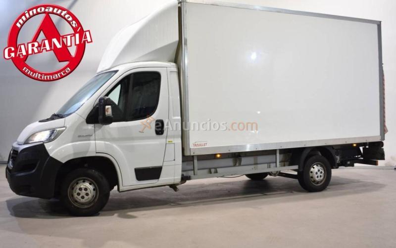 Fiat ducato chasis cabina cabina carrozado paquetero camión 2.3 multijet 140 cv con plataforma 