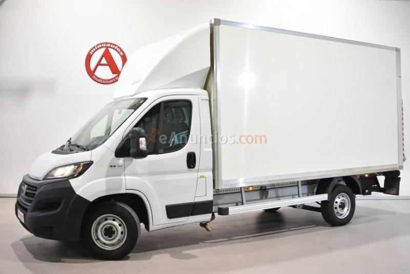 Fiat ducato chasis cabina carrozado paquetera camión 3500 2.3 multijet 130 cv con plataforma elevadora 