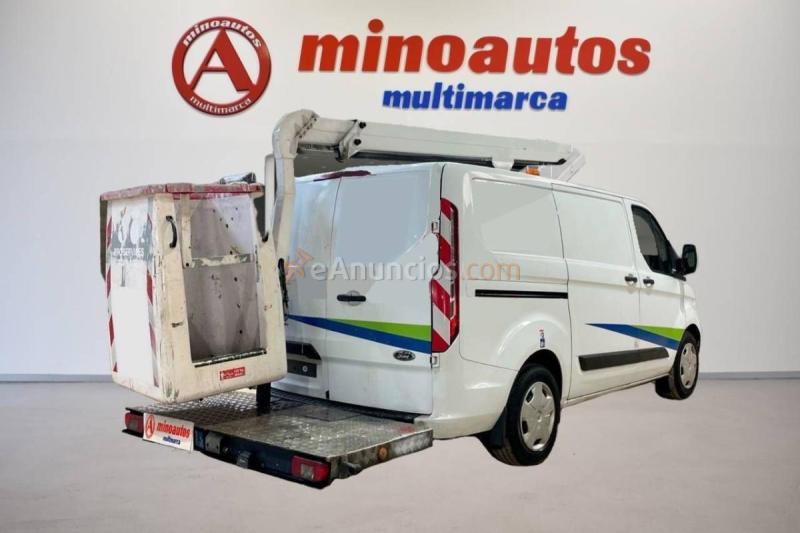 Ford transit custom furgón grúa l1h1 2.0 ecoblue 130 cv trend con cesta elevadora 
