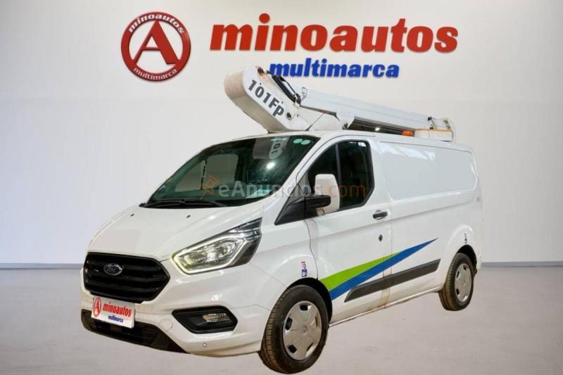 Ford transit custom furgón grúa l1h1 2.0 ecoblue 130 cv trend con cesta elevadora 