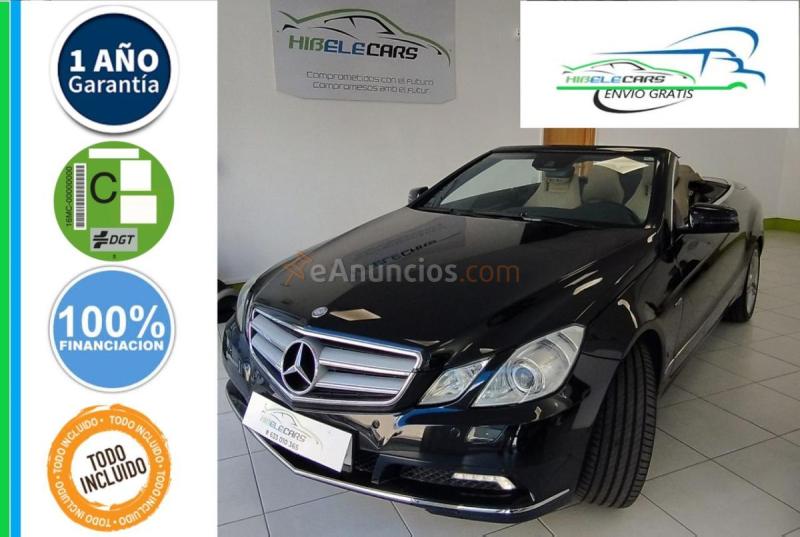 Mercedes Clase E E 200 BlueEFFICIENCY Cabrio Aut.