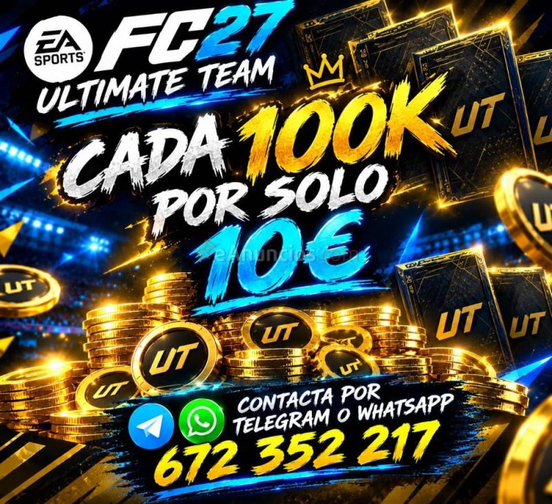 FC27 Ultimate Team MONEDAS