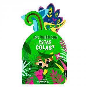 Cucutrás sonoros. De quién son estas colas - Libro de sonidos y lengüetas
