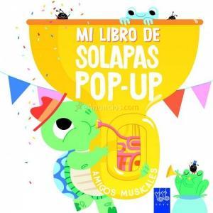 Amigos musicales. Solapas pop up